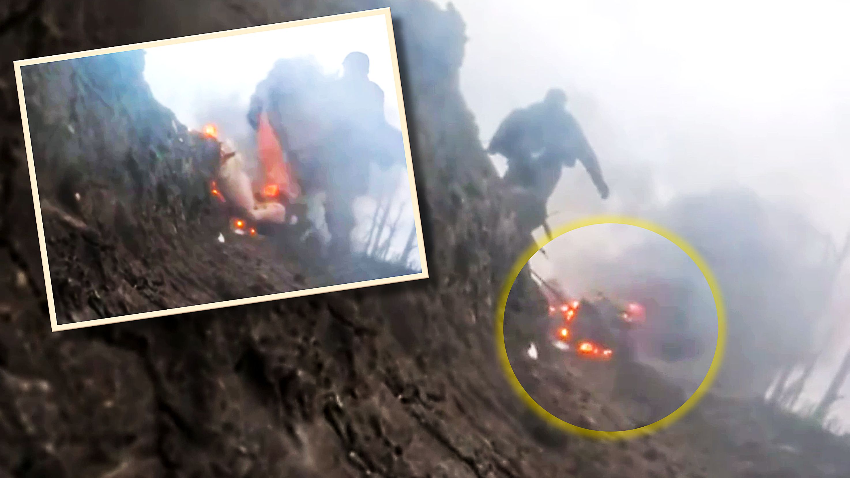 Boom: Engulfed Russian Quad Biker Wails and Screams