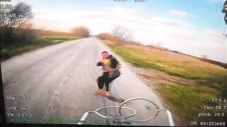 Another fat Ukrat gets droned.