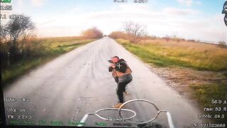 Another fat Ukrat gets droned.