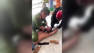 Vietnamese Man Butchers Wife and 2-Month-Old Child, Then Stabs His Own Parents