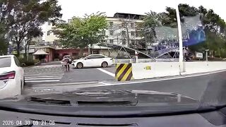 Elderly Man Killed by Massive Truck While Crossing with Bicycle