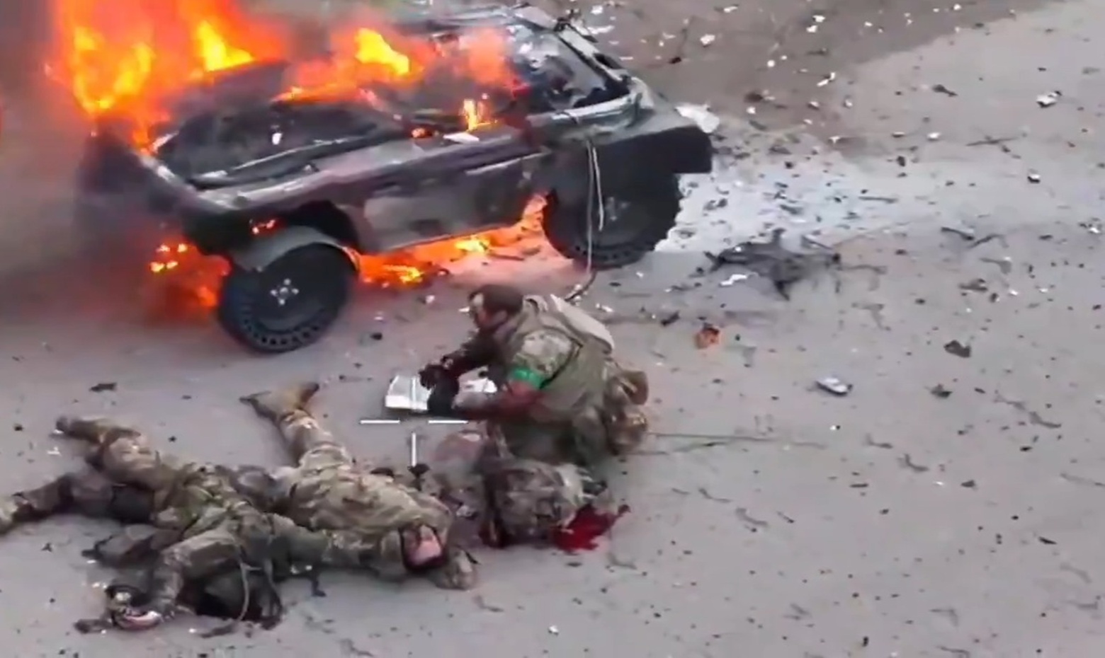 Russian Wolf Brigade Destroys Ukrainian Unit with Kamikaze Drones (Full Video)