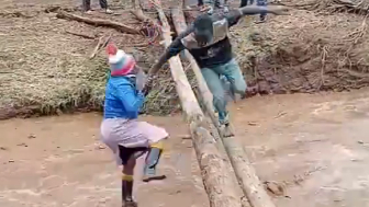 Mother and son have drowned while attempting to cross a local bridge