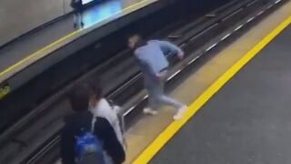 Man Jumps in Front of Metro Train in Chile