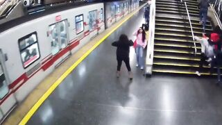Man Jumps in Front of Metro Train in Chile