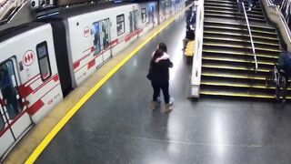 Man Jumps in Front of Metro Train in Chile