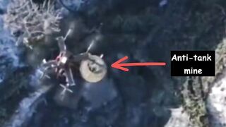 Guts spilled out by an anti-tank mine + Ass