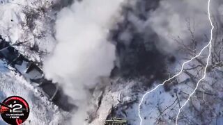 Guts spilled out by an anti-tank mine + Ass