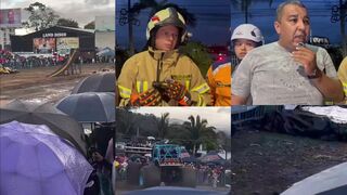 Monster truck injures several in Colombia