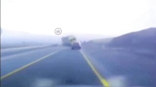 a Chevrolet driver caused a major accident by driving into oncoming traffic
