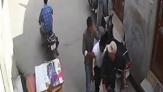 Man Sitting On A Motorcycle Suddenly Dies Of Heart Attack