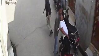 Man Sitting On A Motorcycle Suddenly Dies Of Heart Attack