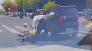 Helmetless Woman Seriously Injured In Fender Bender
