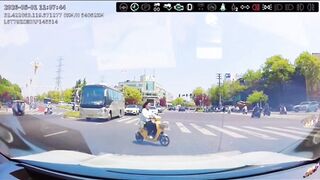 Helmetless Woman Seriously Injured In Fender Bender