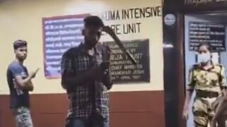 Man Walks Into The Hospital With A Sickle Lodged In His Head