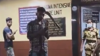 Man Walks Into The Hospital With A Sickle Lodged In His Head
