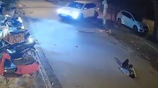 Man Chooses Wrong Spot for Nap: SUV Runs Him Over