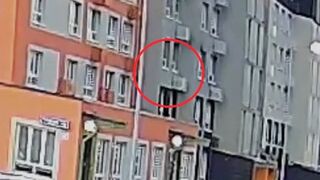 Girl falls out of window in Balashikha