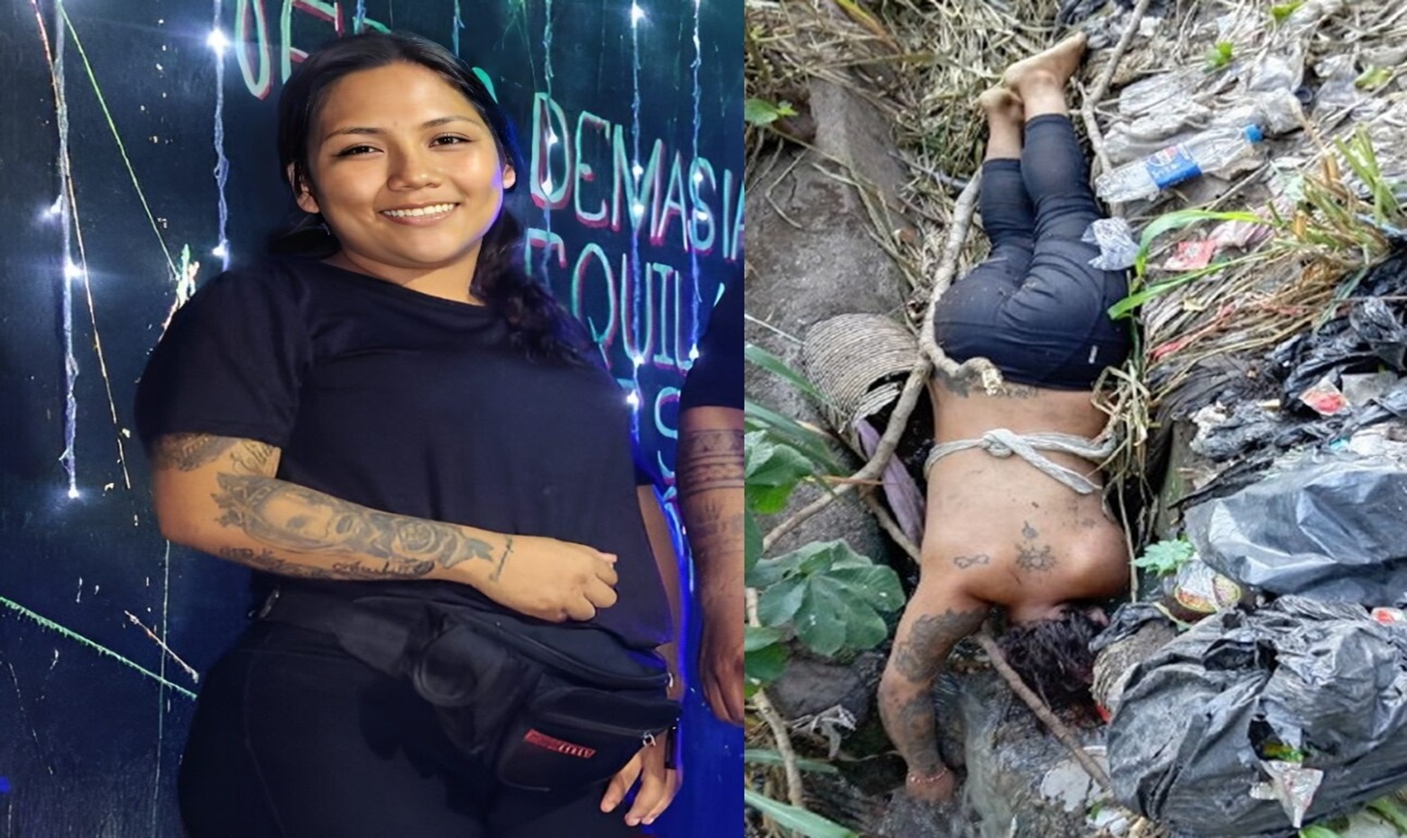 Woman Brutally Killed and Dumped on Polluted Stream Shore Covered in Garbage