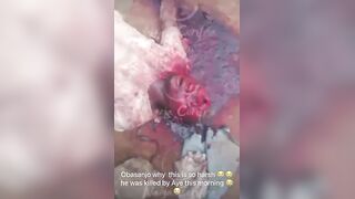 Terrible Last Moments Of Nigerian Gang Member
