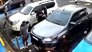 Chilling Footage Shows Double Killing in Broad Daylight at Gas Station (CCTV & Aftermath)