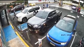 Chilling Footage Shows Double Killing in Broad Daylight at Gas Station (CCTV & Aftermath)