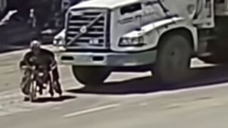80-Year-Old Wheelchair User Killed After Being Hit & Dragged by Dump Truck