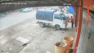 Monk Hits and Kills Elderly Woman on Morning Walk in Myanmar