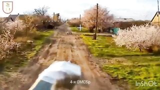 Eliminating an armed Ukr civilian.
