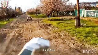 Eliminating an armed Ukr civilian.