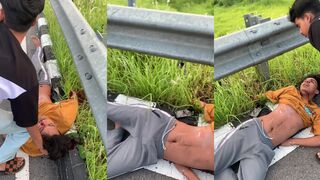 Man has seizure after losing arm in accident