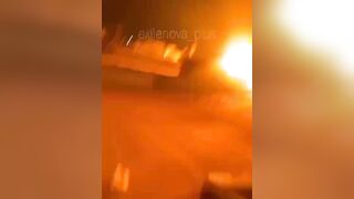 Night attack by UA FP-5 Flamingo missile