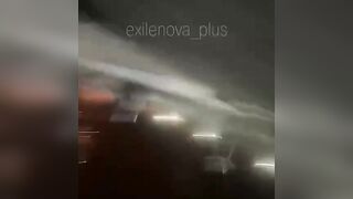 Night attack by UA FP-5 Flamingo missile