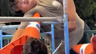 Death after electrocution and fall