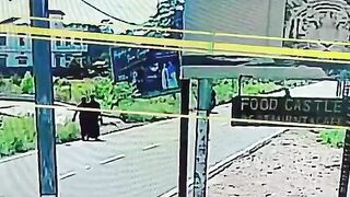 Two Women Walking On The Road Get Killed By Speeding Car
