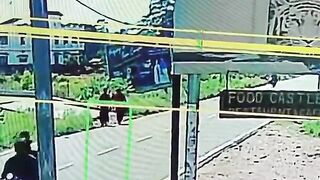 Two Women Walking On The Road Get Killed By Speeding Car