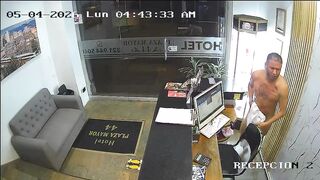Female Hotel Employee Savagely Attacked By Naked Brut