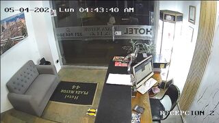 Female Hotel Employee Savagely Attacked By Naked Brut