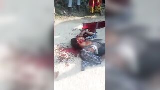 Local Congress Worker Got Throat Slit By Rioters In Bengal