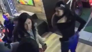 Woman Enters The Bar And Hits Her Opp In The Face With A Beer  Bottle