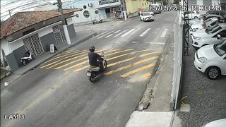 You Won't Believe How High This Biker Flew After Crashing