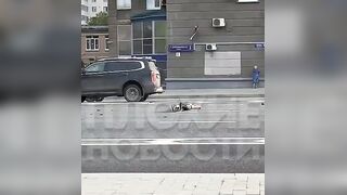 Blogger killed by motorbike in Moscow