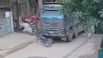Moped Rider Fatally Injured After Falling Under The Truck