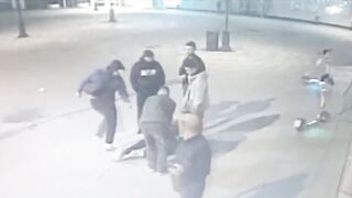 In Yekaterinburg, a group of drunk men brutally beat a student