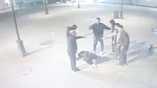 In Yekaterinburg, a group of drunk men brutally beat a student