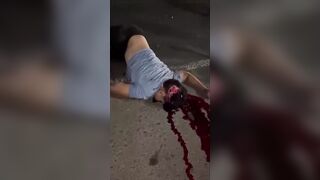 Bus Kills A Young Motorcyclist In Guatemala