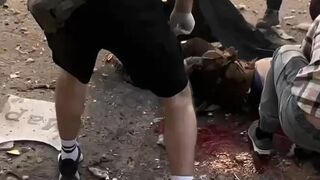 Russian airstrike on Kramatorsk