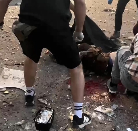Russian airstrike on Kramatorsk