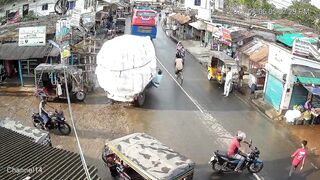 Horrific Death in Satkhira: Rice-Laden Trolley Crushes Driver to Death in Kadamtala
