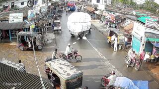 Horrific Death in Satkhira: Rice-Laden Trolley Crushes Driver to Death in Kadamtala